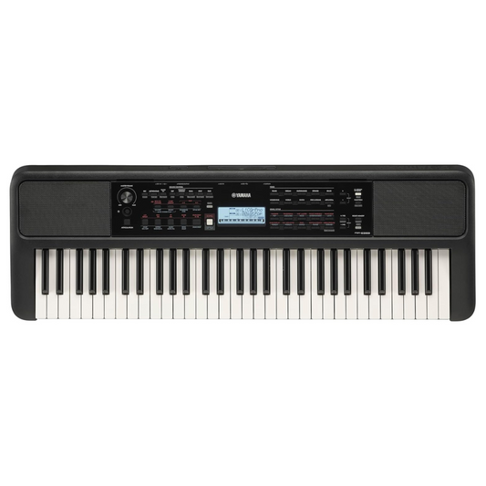 Teclado Yamaha PSR-E383 – Kit Completo con Base y Estuche