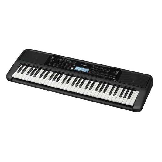 Teclado Yamaha PSR-E383 – Kit Completo con Base y Estuche