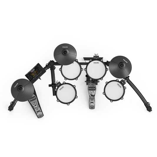 Batería Electrónica NUX DM-210 – Pads de Malla, Bluetooth y USB