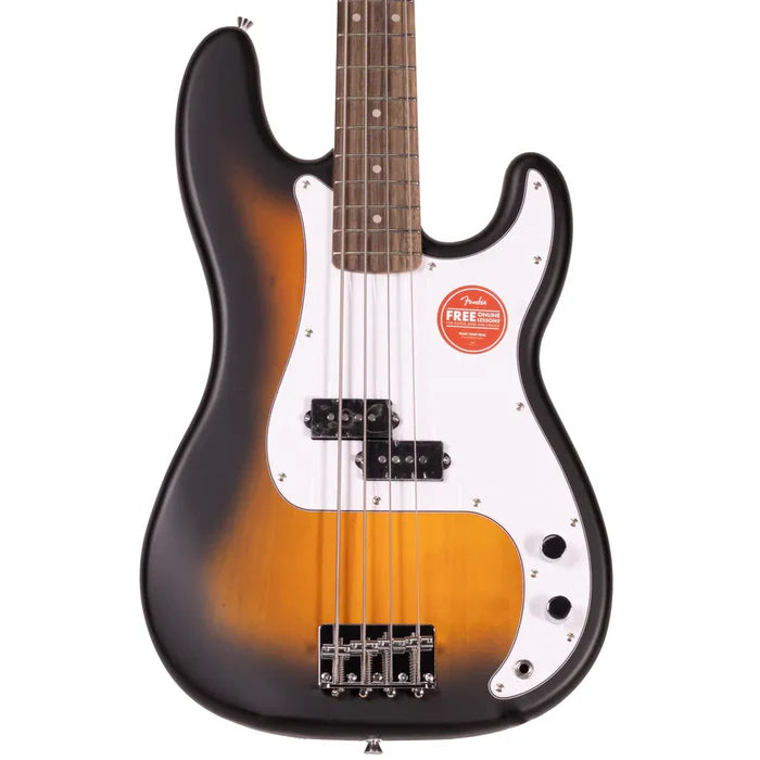 Squier Debut P Bass 2-Tone Sunburst — Bajo eléctrico 4 cuerdas estilo Precision Bass