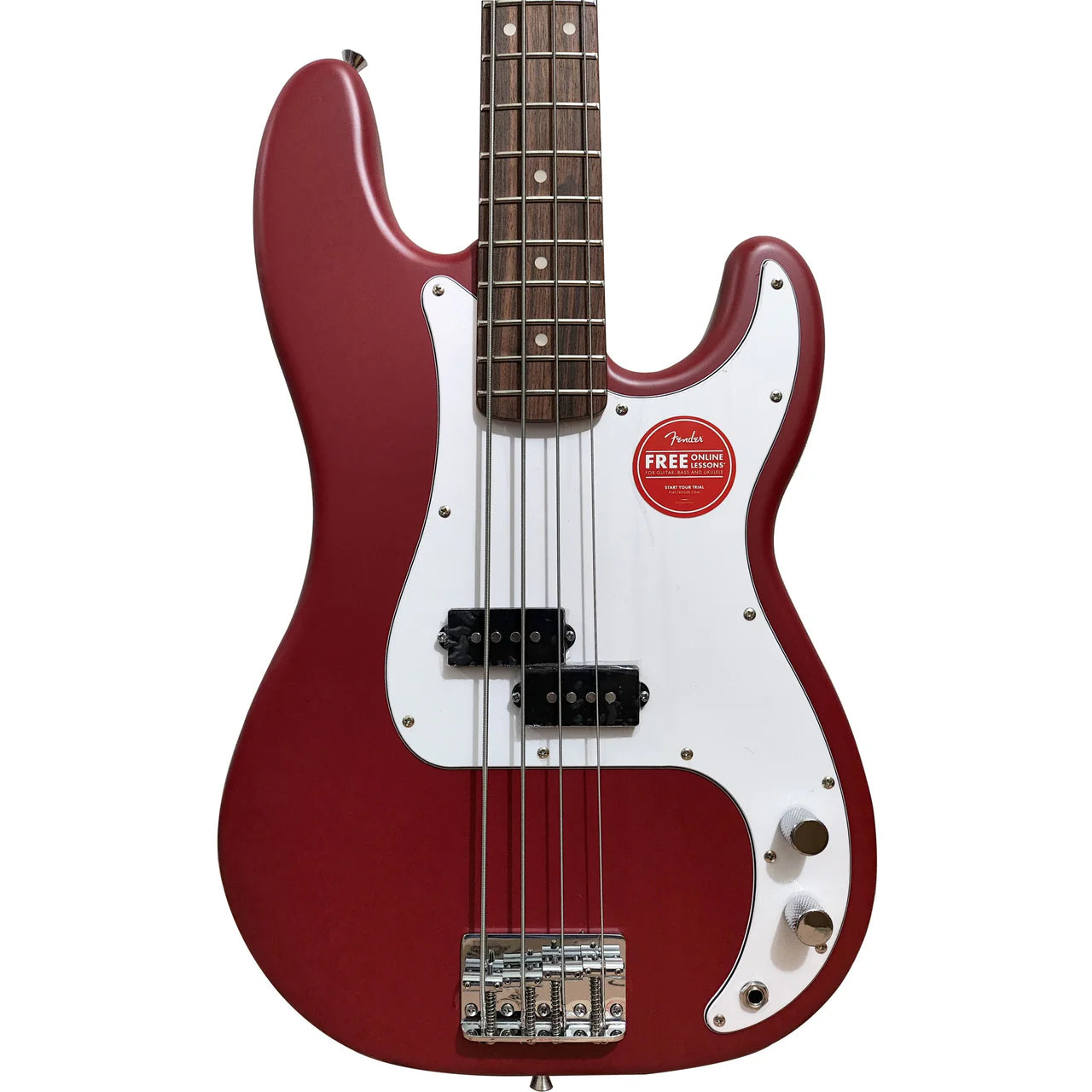 Bajo eléctrico 4 cuerdas estilo Precision Bass - Squier Debut P Bass Dakota Red