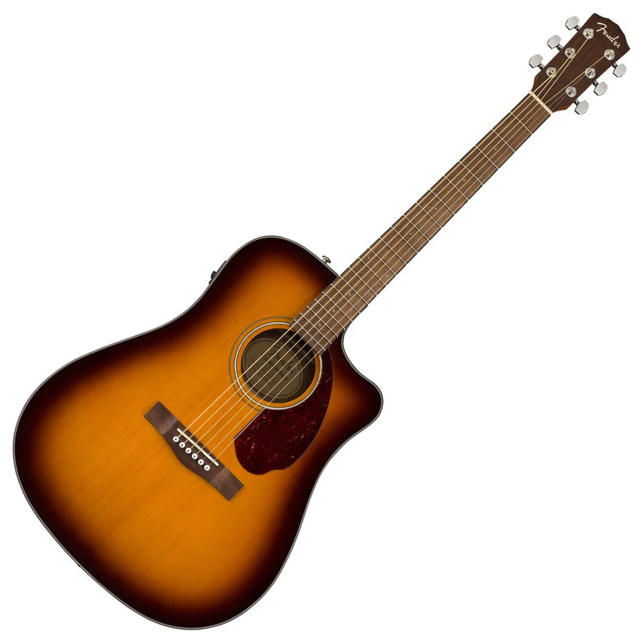 Fender CD-140SCE – Guitarra Electroacústica Sunburst con Estuche Rígido