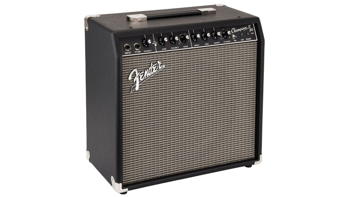 Fender Champion II 50 – Amplificador de guitarra eléctrica 50W (120V)