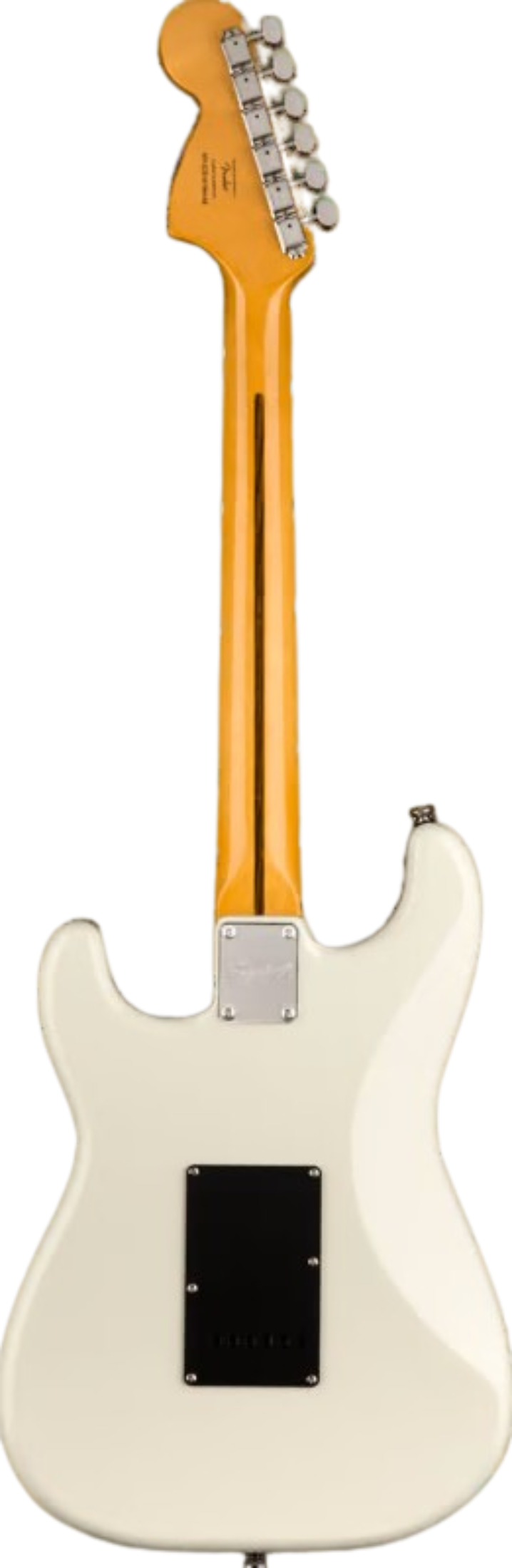 Guitarra eléctrica Squier Strat 70s blanca – Estilo clásico y sonido vintage