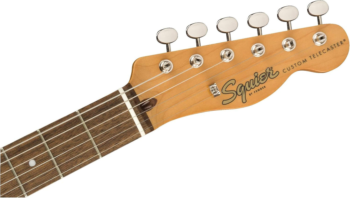 Guitarra eléctrica Squier Classic Vibe ’60s Custom Telecaster — Laurel Fingerboard, 3-Ply Parchment Pickguard, 3-Tone Sunburst