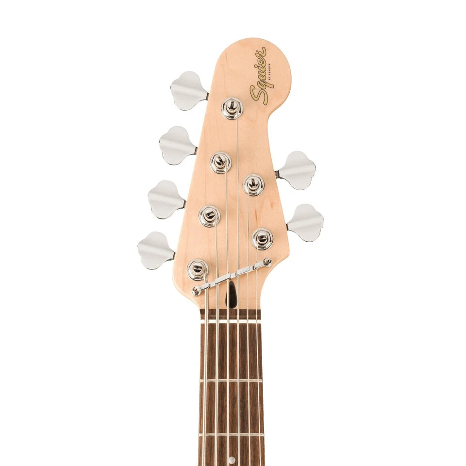 Bajo eléctrico 5 cuerdas, electrónica activa, acabado Matte Black - Squier by Fender Affinity Active Jazz Bass V