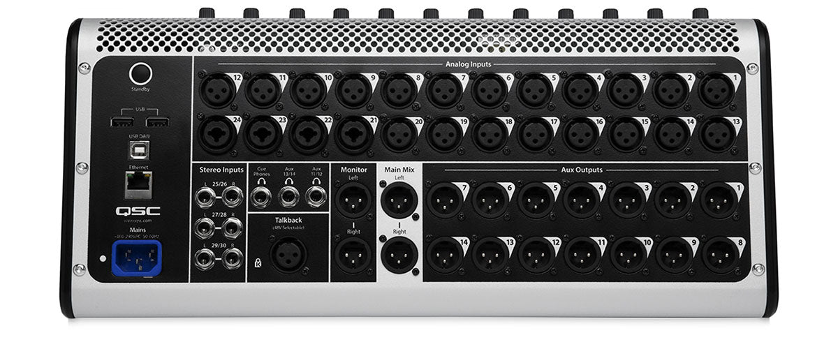 QSC TouchMix30 Pro Mezclador digital profesional de 32 canales