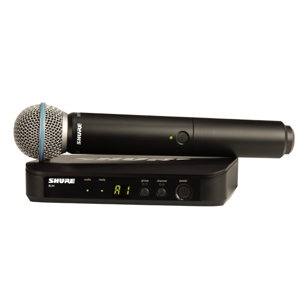 Shure BLX24 / B58 sistema inalambrico de mano.