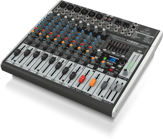 Behringer Xenyx X1222USB Mezclador con USB y Efectos