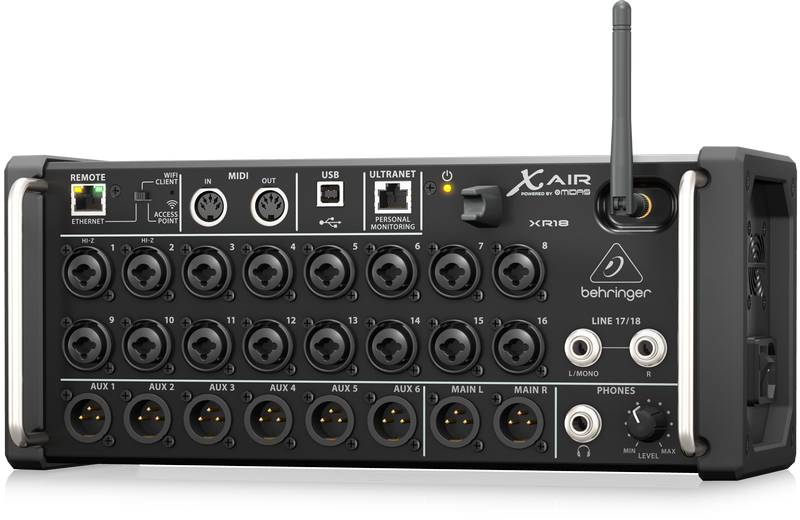 Behringer XR18 Mezclador digital de 18 entradas