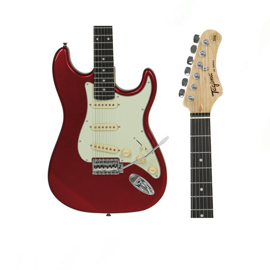 GUITARRA ELECTRICA TG-500 CA-DF/WH