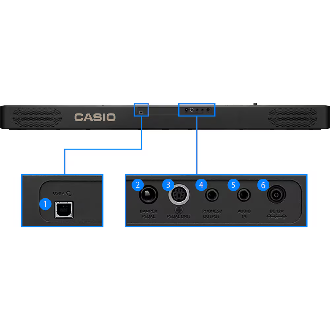 PIANO DIGITAL CASIO CDP-S 160 | WM instrumentos