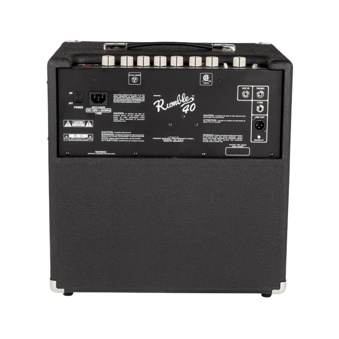 Amplificador Fender Rumble 40 para bajo , 1x10” y 40 W RMS