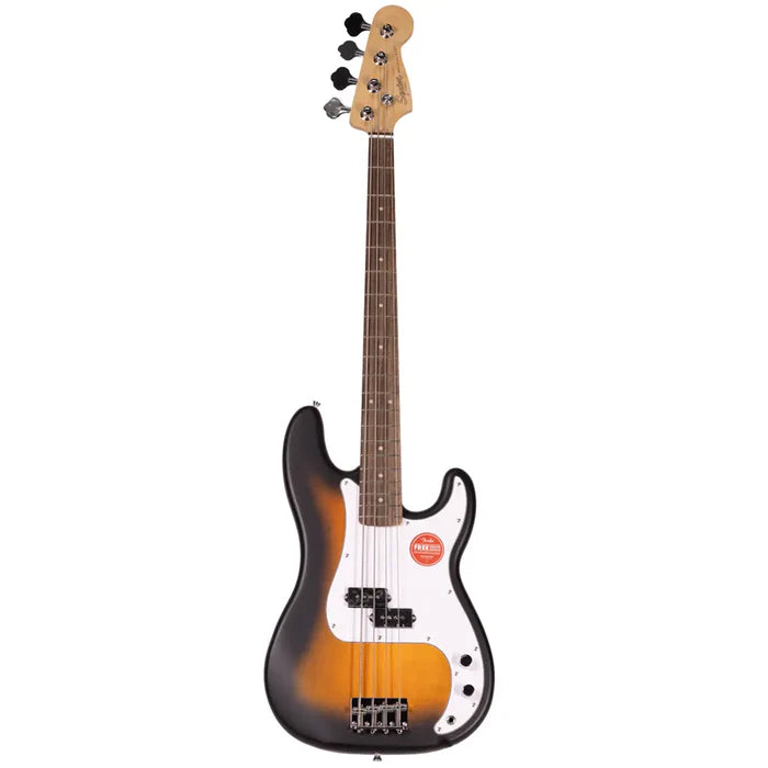 Squier Debut P Bass 2-Tone Sunburst — Bajo eléctrico 4 cuerdas estilo Precision Bass