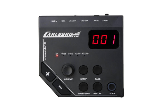 BATERIA ELECTRONICA CARLSBRO CLUB100 5P