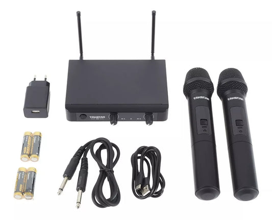 Sistema Inalámbrico digital UHF doble de mano X3-HH