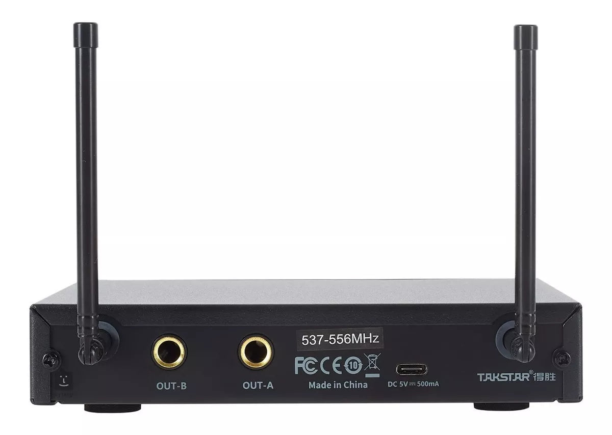 Sistema Inalámbrico digital UHF doble de mano X3-HH
