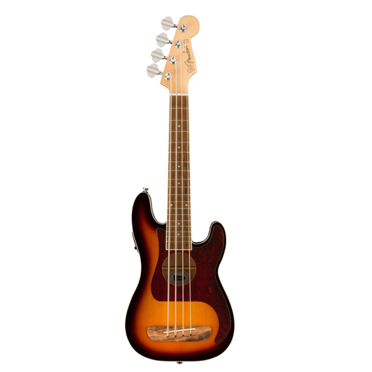 Fender Fullerton Precision Bass Uke – Ukelele Bajo Electroacústico 3-Color Sunburst