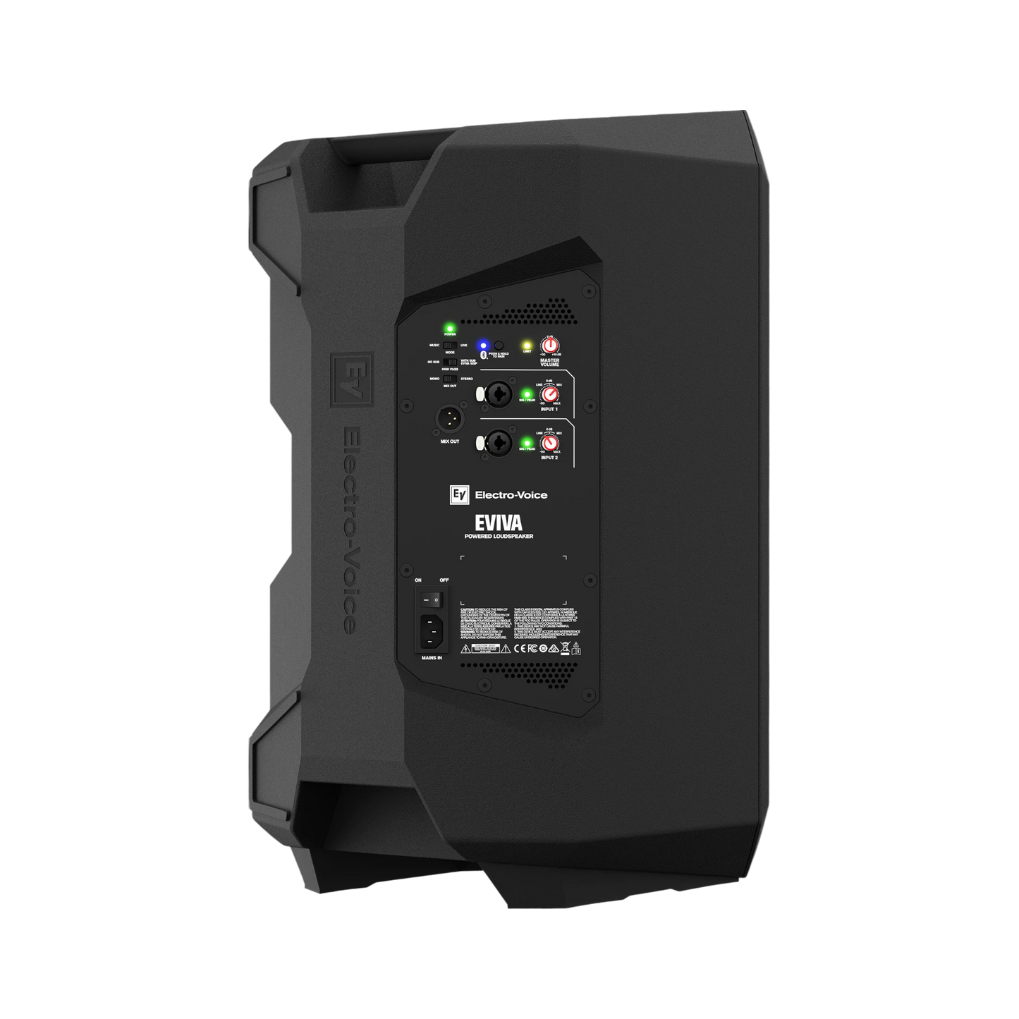 Electro-Voice EVIVA 12P — Cabina activa de 12 pulgadas con DSP integrado