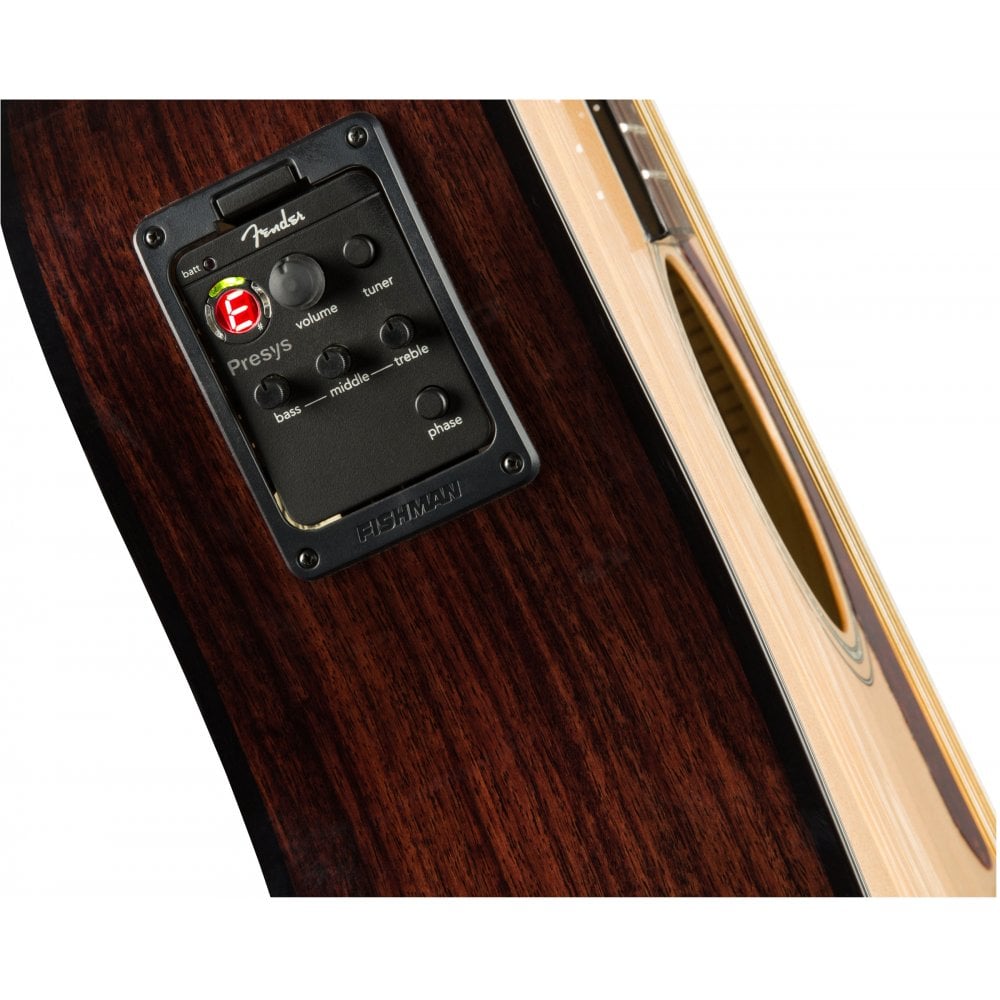 Fender CD-140SCE 12 Cuerdas – Dreadnought Electroacústica Natural con Potencia y Brillo