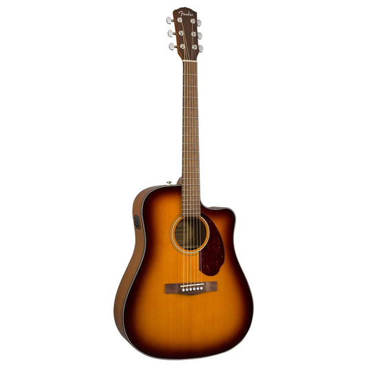 Fender CD-140SCE – Guitarra Electroacústica Sunburst con Estuche Rígido