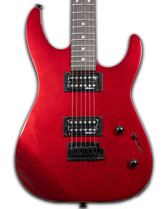 Jackson JS11 Dinky (DK) – Guitarra eléctrica 22 trastes, diapasón de amaranth, Metallic Red