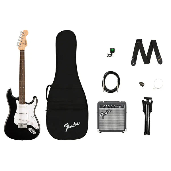 Guitarra eléctrica + amplificador Frontman 10G, acabado negro - Squier Debut Stratocaster