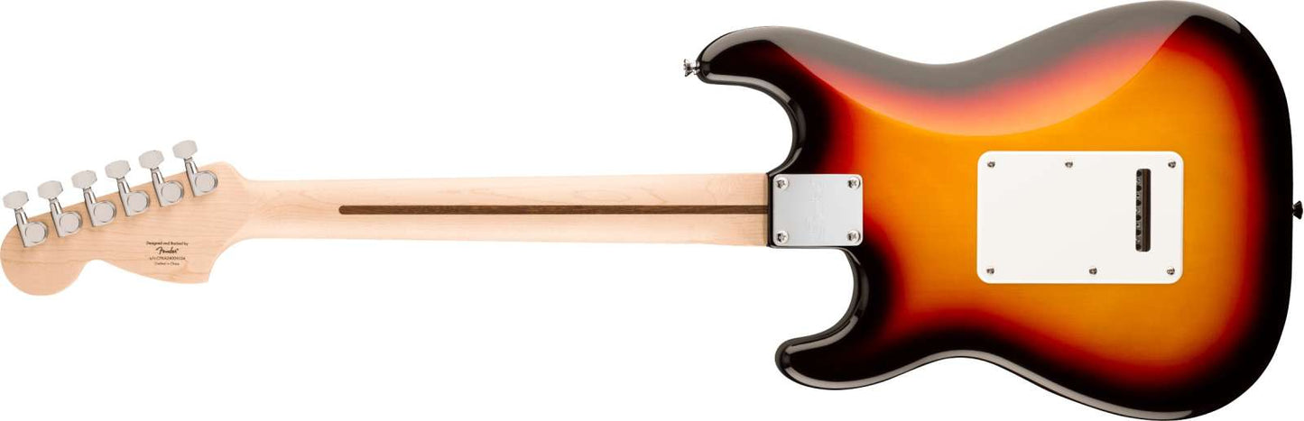 Guitarra eléctrica con diapasón de laurel - Squier Debut Stratocaster HSS Hardtail 2-Tone Sunburst