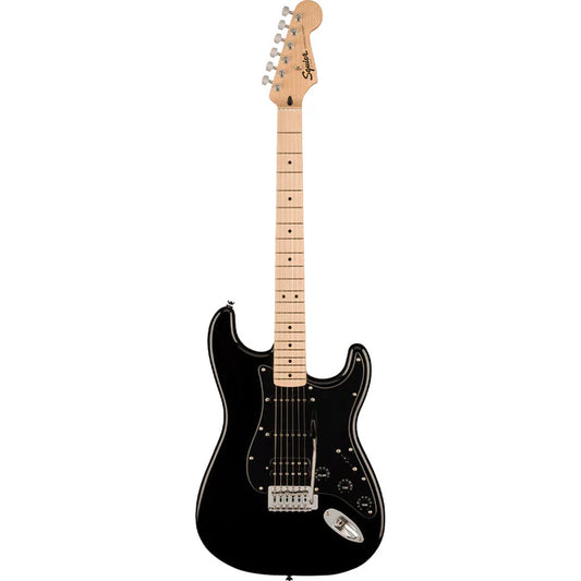Guitarra eléctrica con diapasón de laurel - Squier Debut Stratocaster HSS Hardtail Black
