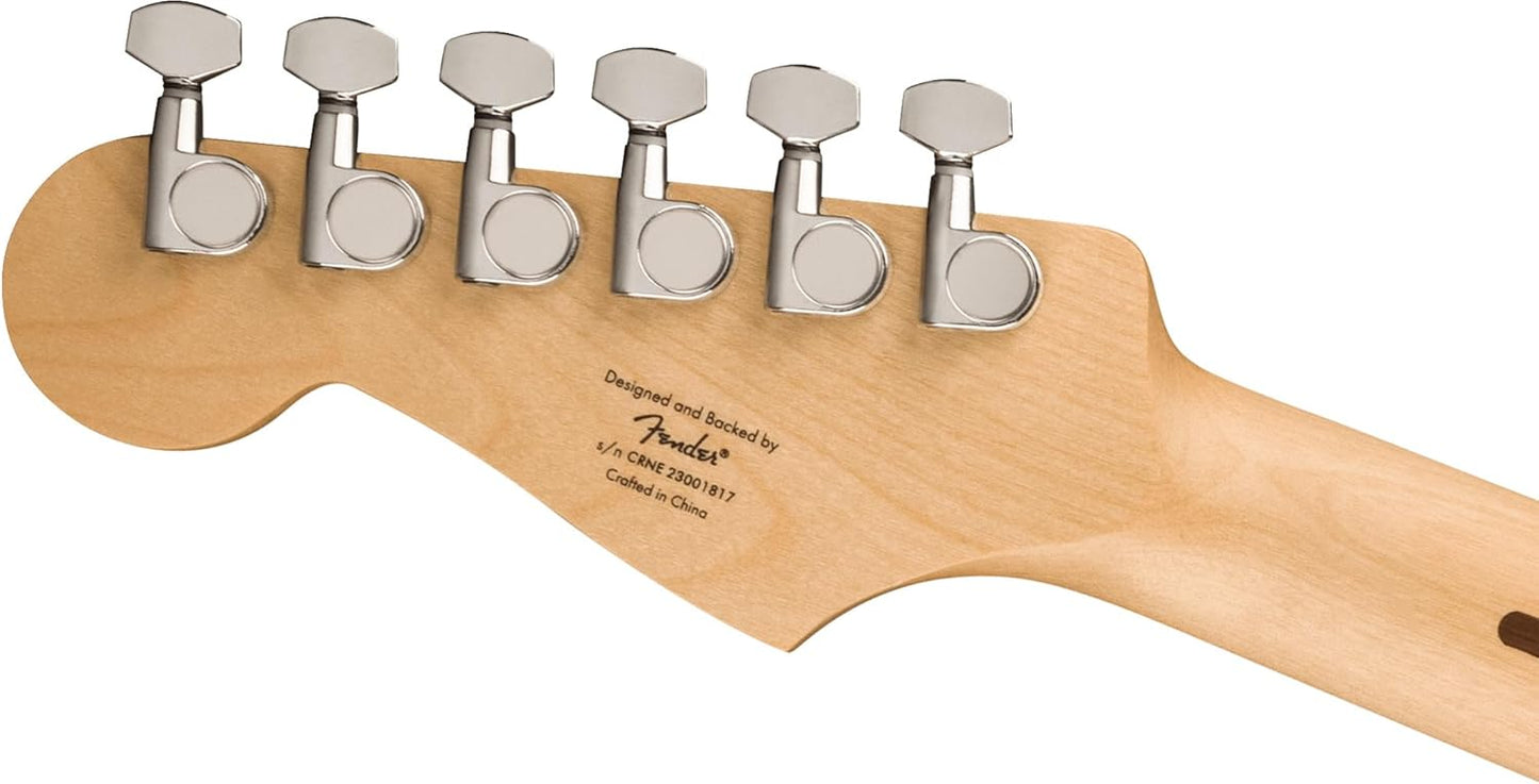 Guitarra eléctrica con diapasón de laurel - Squier Debut Stratocaster HSS Surf Mist