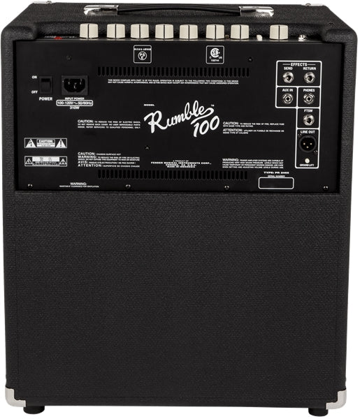 AMPLIFICADOR DE BAJO FENDER RUMBLE 100 V3