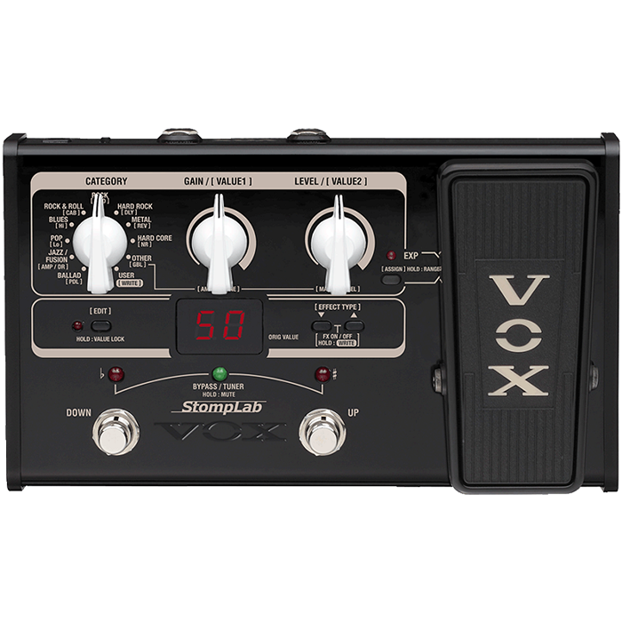 PEDAL VOX PARA GUITARRA ELECTRICA  STOMPLAB 2G SL2G