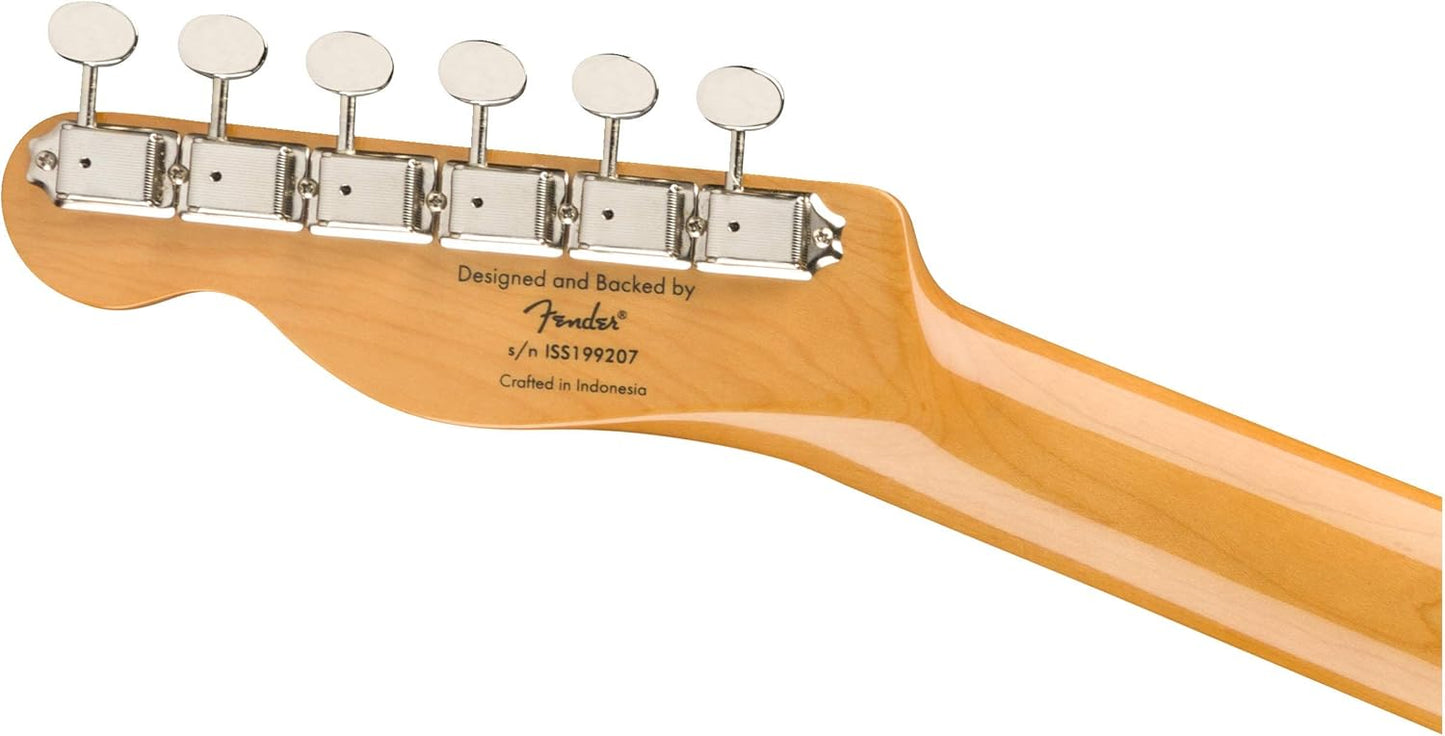Guitarra eléctrica Squier Classic Vibe ’60s Custom Telecaster — Laurel Fingerboard, 3-Ply Parchment Pickguard, 3-Tone Sunburst