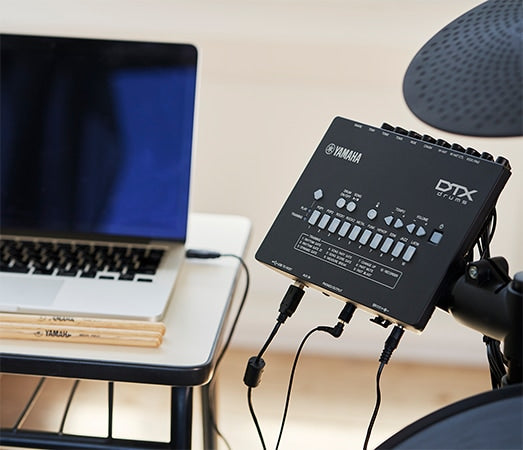 BATERIA ELECTRONICA YAMAHA DTX402K CON ADAPTADOR