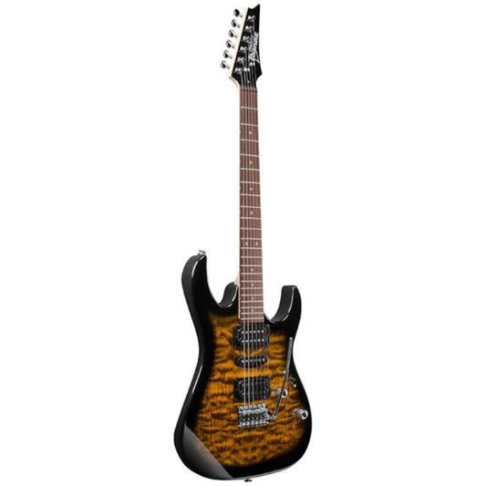GUITARRA ELEC IBANEZ GRX70QA-SB