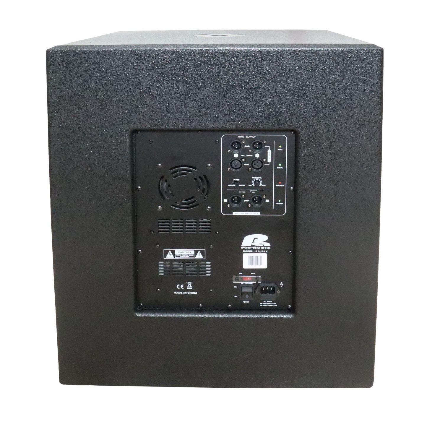 PA Pro Audio 18 SUB LX Bajo Activo