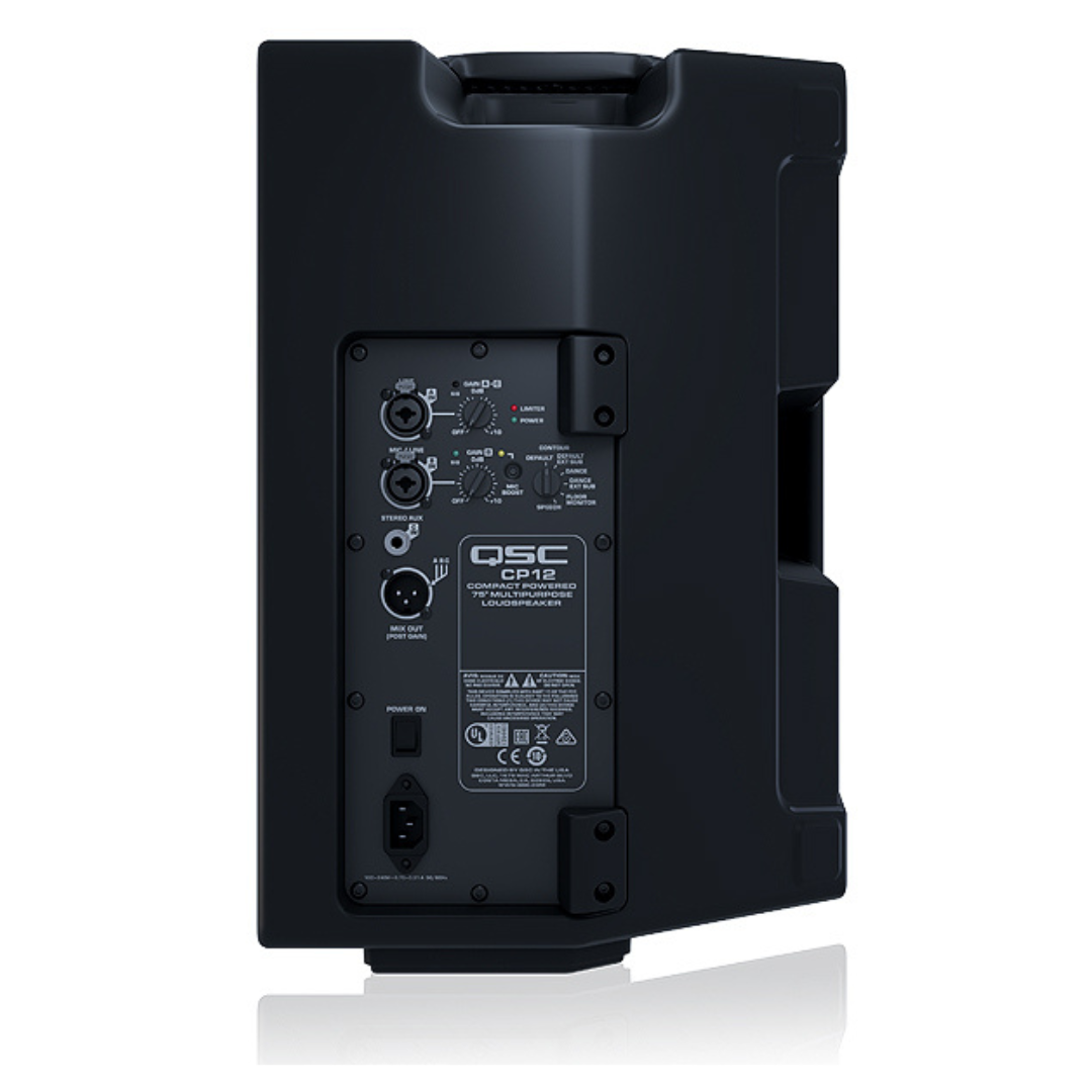 QSC CP12 Cabina activa de 1000 W y 12 pulgadas