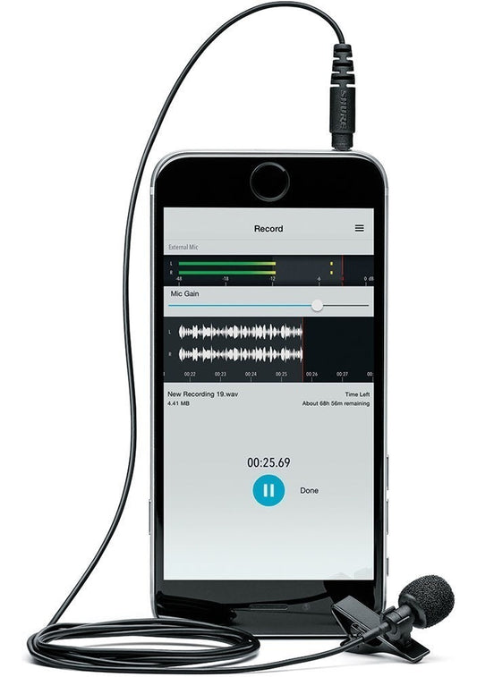 Shure MVL/A micrófono de solapa