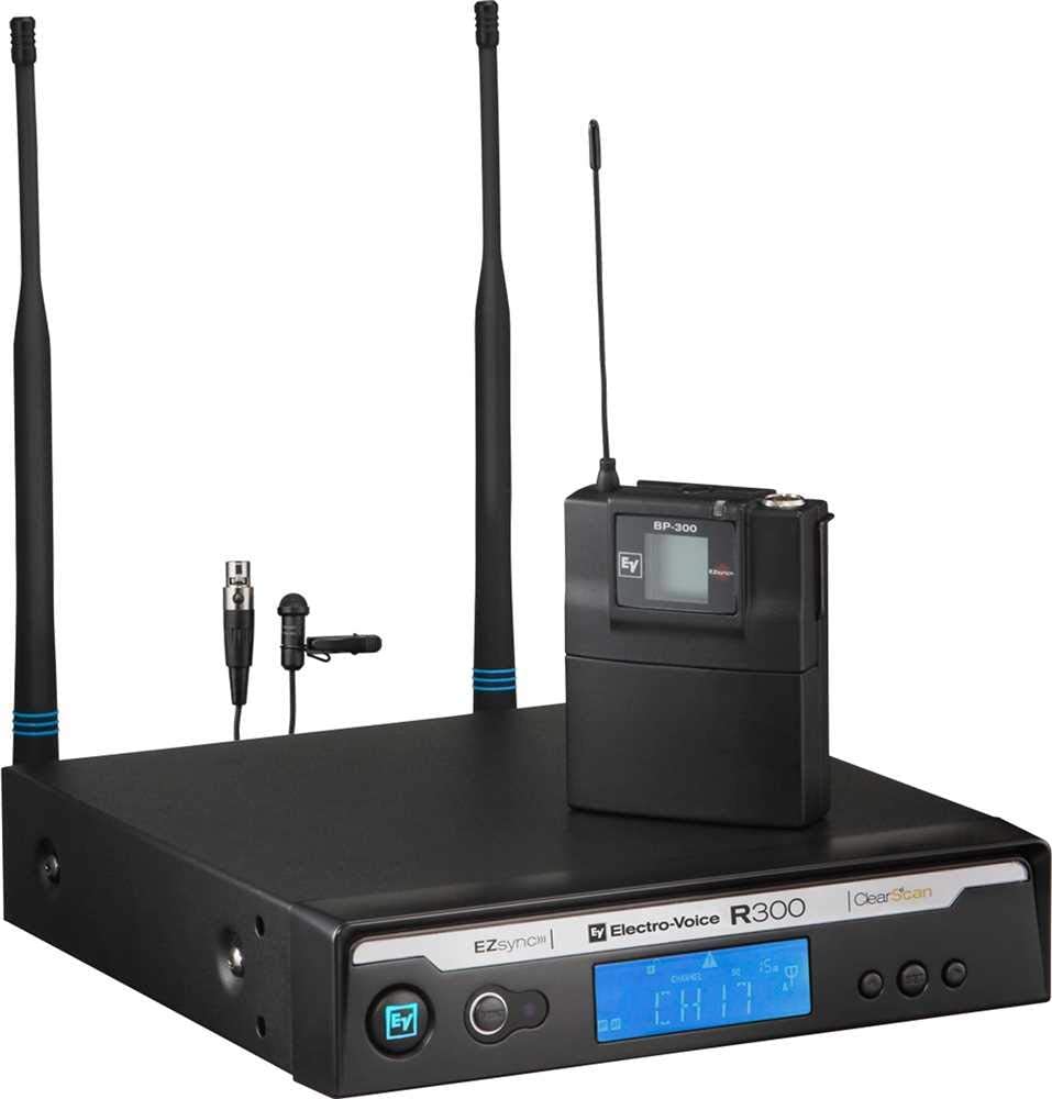 Electro-Voice R300-L-C Lavalier - Sistema de micrófono inalámbrico