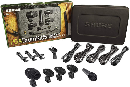Shure PGADRUMKIT5 combo de micrófonos