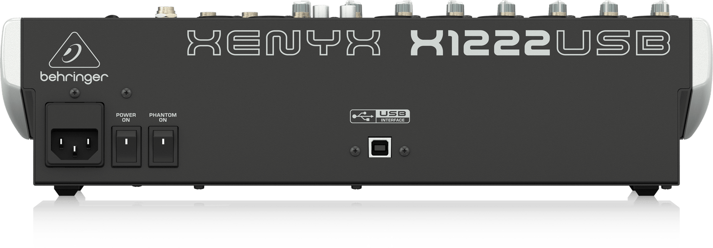 Behringer Xenyx X1222USB Mezclador con USB y Efectos