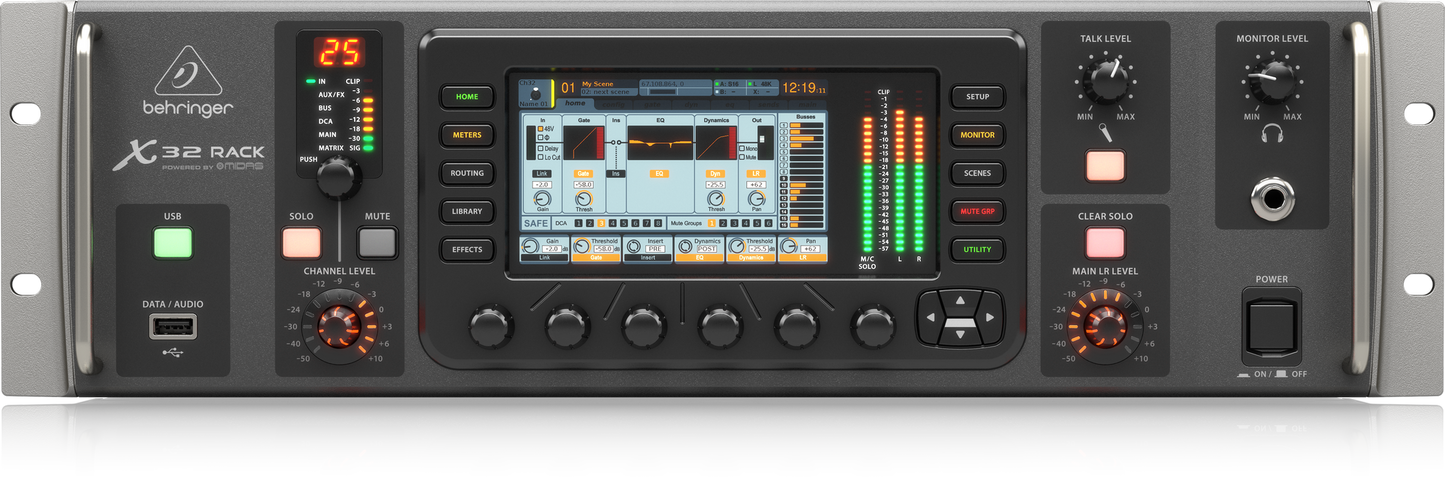 Behringer X32 Rack Mezclador digital de montaje en rack de 40 canales